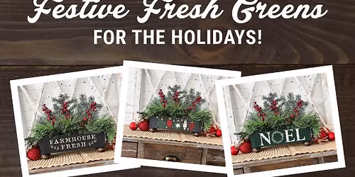 DIY Fresh Greens Pedestal Box Workshop