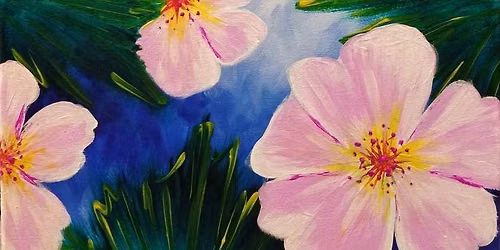 \ud83c\udf34\ud83c\udf05\ud83c\udf77 Paint and Sip: Tropical Morning \ud83c\udf77\ud83c\udf05\ud83c\udf34