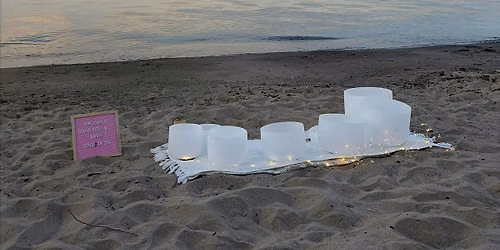Sunset Sound Bath on the beach