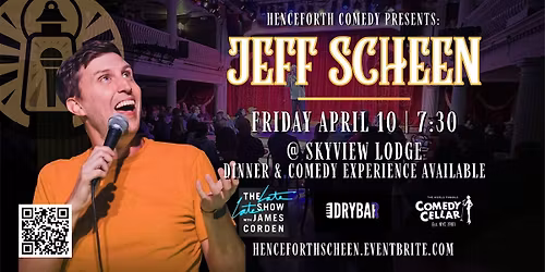 Jeff Scheen | Dinner & Comedy in Brunswick