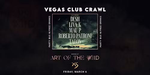 Art of the Wild - Las Vegas Party Bus Crawl