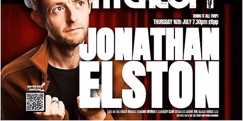 COMEDY: JONATHAN ELSTON 'DOING IT ALL' WIP
