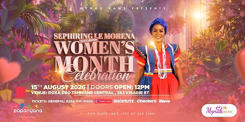 SEPHIRING LE MORENA | 3RD EDITION | WOMEN\u2019S MONTH CELEBRATION