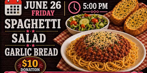 Spaghetti Dinner - proceeds for Stephanie Miller medical expenses