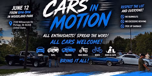 Midwest Cars Addicts: Present, Cars In Motion