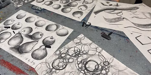 Drawing in The Art Lab