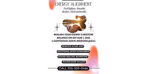 Realign Your Energy & Restore Balance 