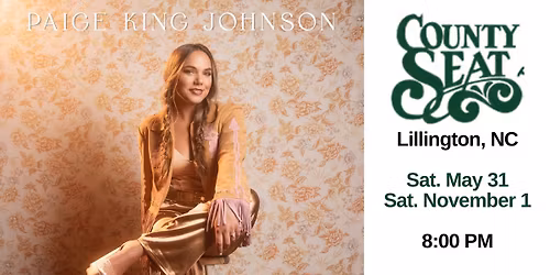 Paige King Johnson LIVE at County Seat
