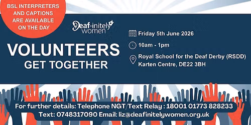Volunteers get together!