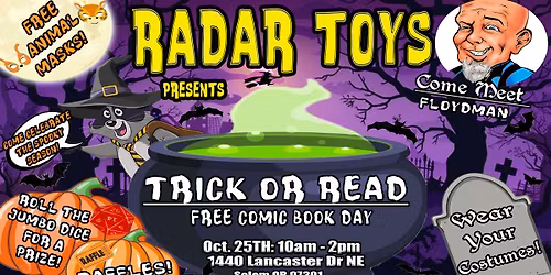 Free Comic Book Day Trick Or Read - Salem