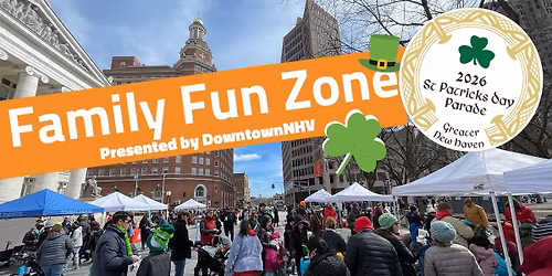 Family Fun Zone at the NHV St. Patrick's Day Parade