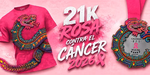 CARRERA ROSA 21K 7K & 4K CONTRA EL CANCER 2026