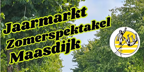 Jaarmarkt tijdens Zomerspektakel Maasdijk 