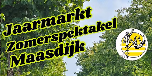 Jaarmarkt tijdens Zomerspektakel Maasdijk