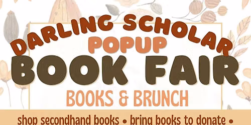 Books & Brunch Pop-Up Book Fair at Gourmet Girls