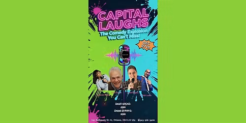 Capital Laughs Live Comedy Show DECEMBER 27th !!