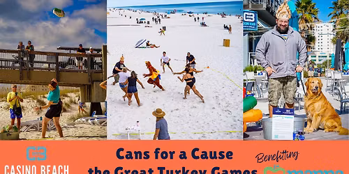 Cans for a Cause the Great Turkey Games benefitting MANNA Food Pantries