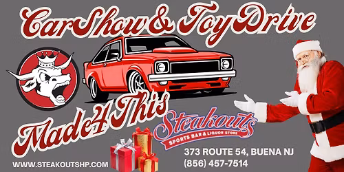 Steakouts Car Show & Toy Drive