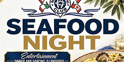 Seafood Night at The London Marconi Club