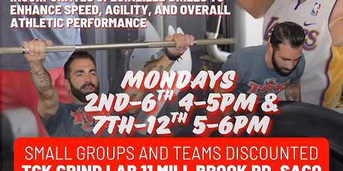 Coach Perrone's Strength & Conditioning Sessions 