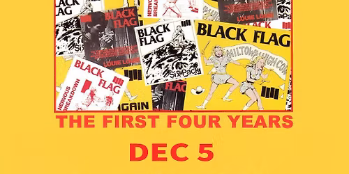 Black Flag at Manchester Music Hall