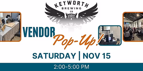 Vendor Pop-Up