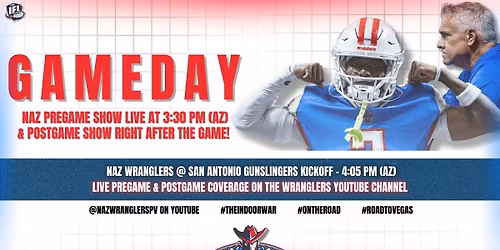 Northern Arizona Wranglers at San Antonio Gunslingers