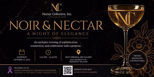 NOIR & NECTAR : A Night of Elegance