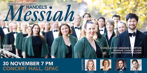 HANDEL'S MESSIAH - ON SALE NOW!