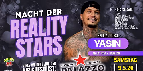 Y A S I N !  YASIN - die Nacht der REALITY STARS