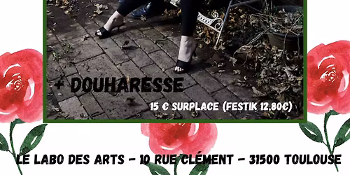 Concert ELYSIAN FIELDS (NYC) - DOUHARESSE