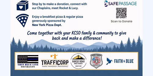 Faith & Blue Community Donation Drive