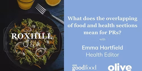 Q&A: What does the overlapping of food and health sections mean for PRs?