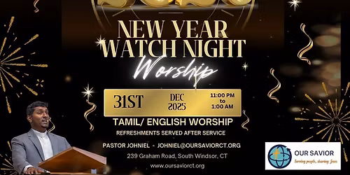 NEW YEAR WATCH NIGHT SERVICE