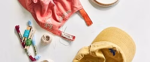 Embroidered Caps Workshop