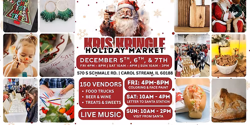 The Rustic Fox Kris Kringle Holiday Market - Carol Stream