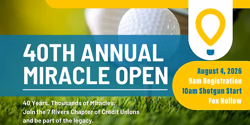 40th Annual Miracle Open Golf Classic \u26f3 \ud83c\udfcc\ufe0f