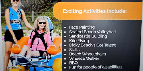 Dicky Beach All Access Day Sand Castle Building comp