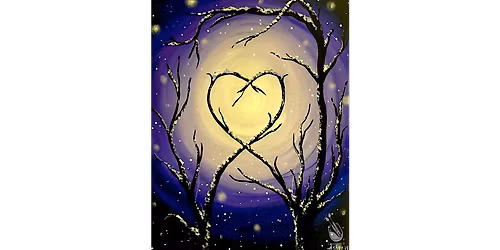 Frosted Winter Branches - Paint and Sip in Houston | Classpop!\u2122