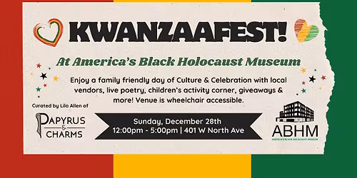 Kwanzaafest At America's Black Holocaust Museum