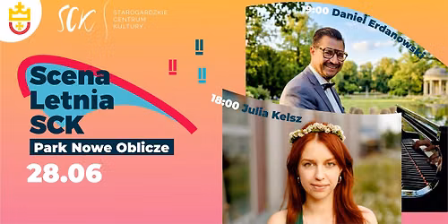 Scena Letnia SCK: Koncert Julii Kelsz i Daniela Erdanowskiego