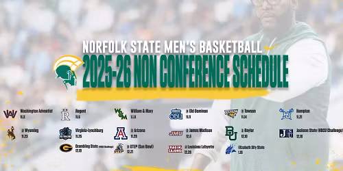 Parking Norfolk State Spartans at Wyoming Cowboys Mens Basketball