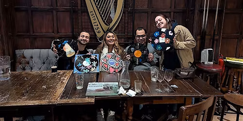 Paint Your Own Vinyl: Coffee & Create