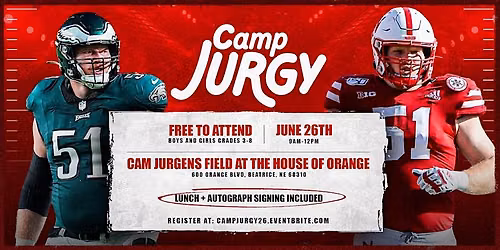 Camp Jurgy Free Youth Football Camp