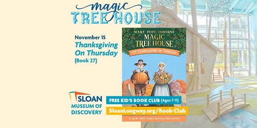 Magic Treehouse Book Club | Thanksgiving on Thursday