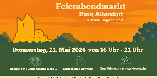 Feierabendmarkt an der Burg Altendorf