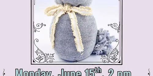 SRP Kids Craft: No-sew Sock Stuffy!