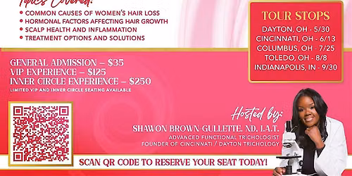Shedding In Silence Hair Loss Seminar -Dayton