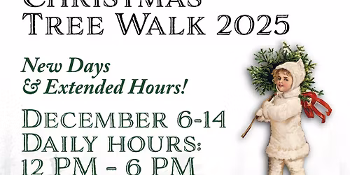 Ninth Annual Christmas Tree Walk