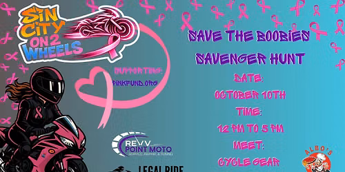 Save the boobies scavenger hunt 